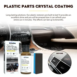Car Plastic Parts Crystal Coating Liquid Gloss Retention
