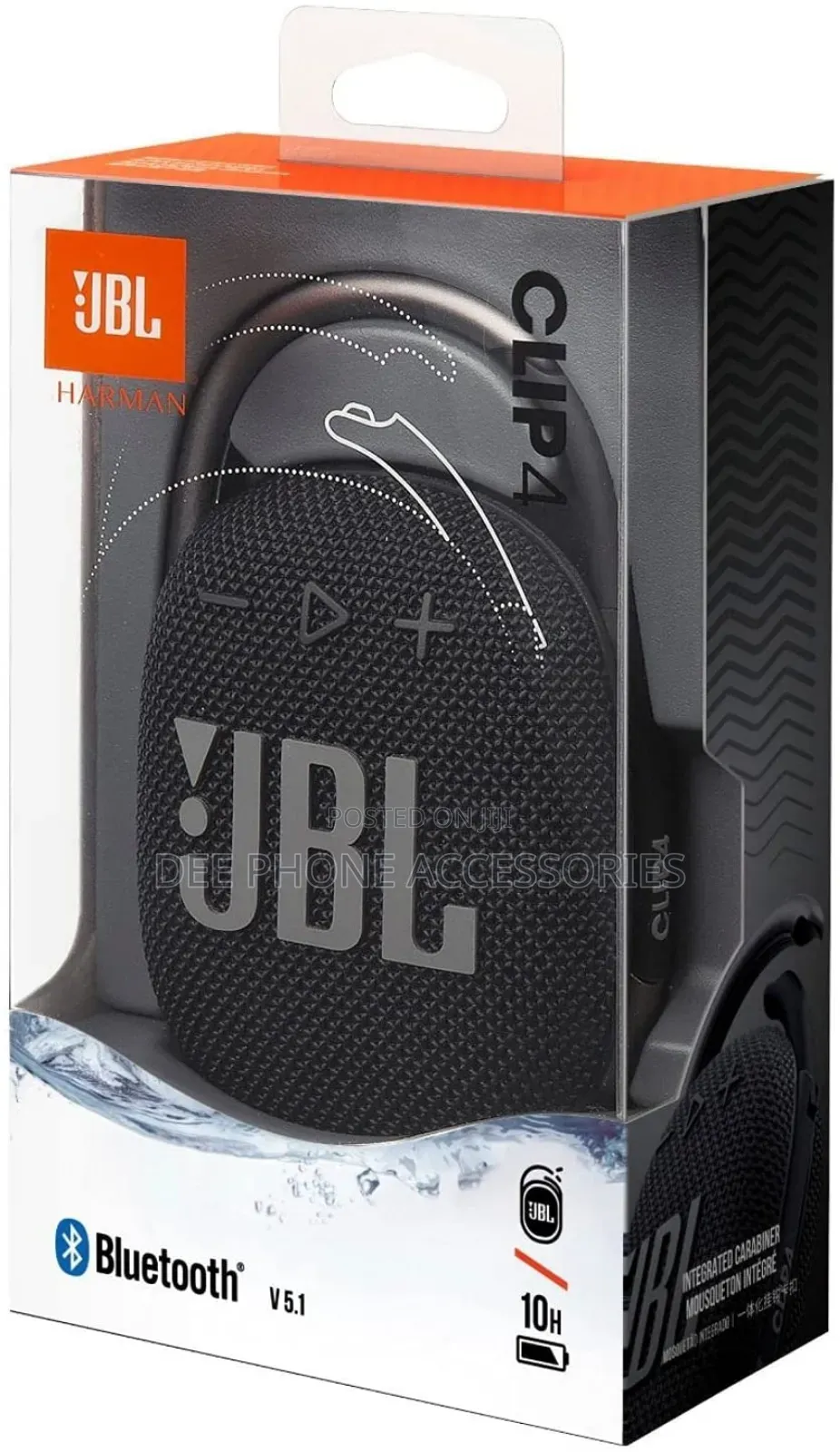 JBL Clip 4 Bluetooth Speaker