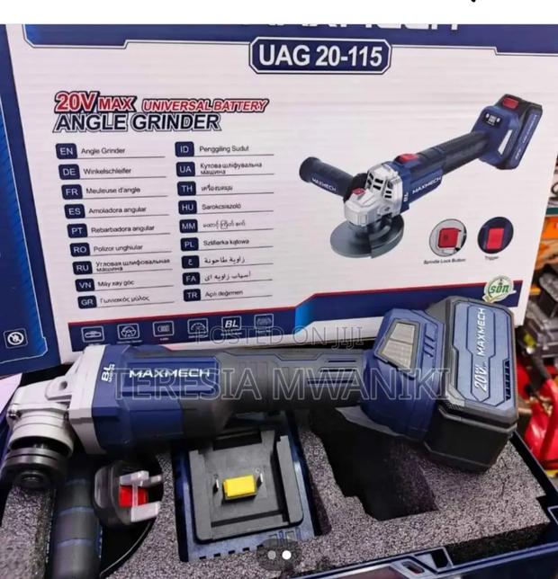 Maxmech Cordless Angle Grinder 4.5 " 20v - main view