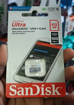 Universal 512gb Ultra Uhs-I Micro SDXC Memory Card-Class 10.