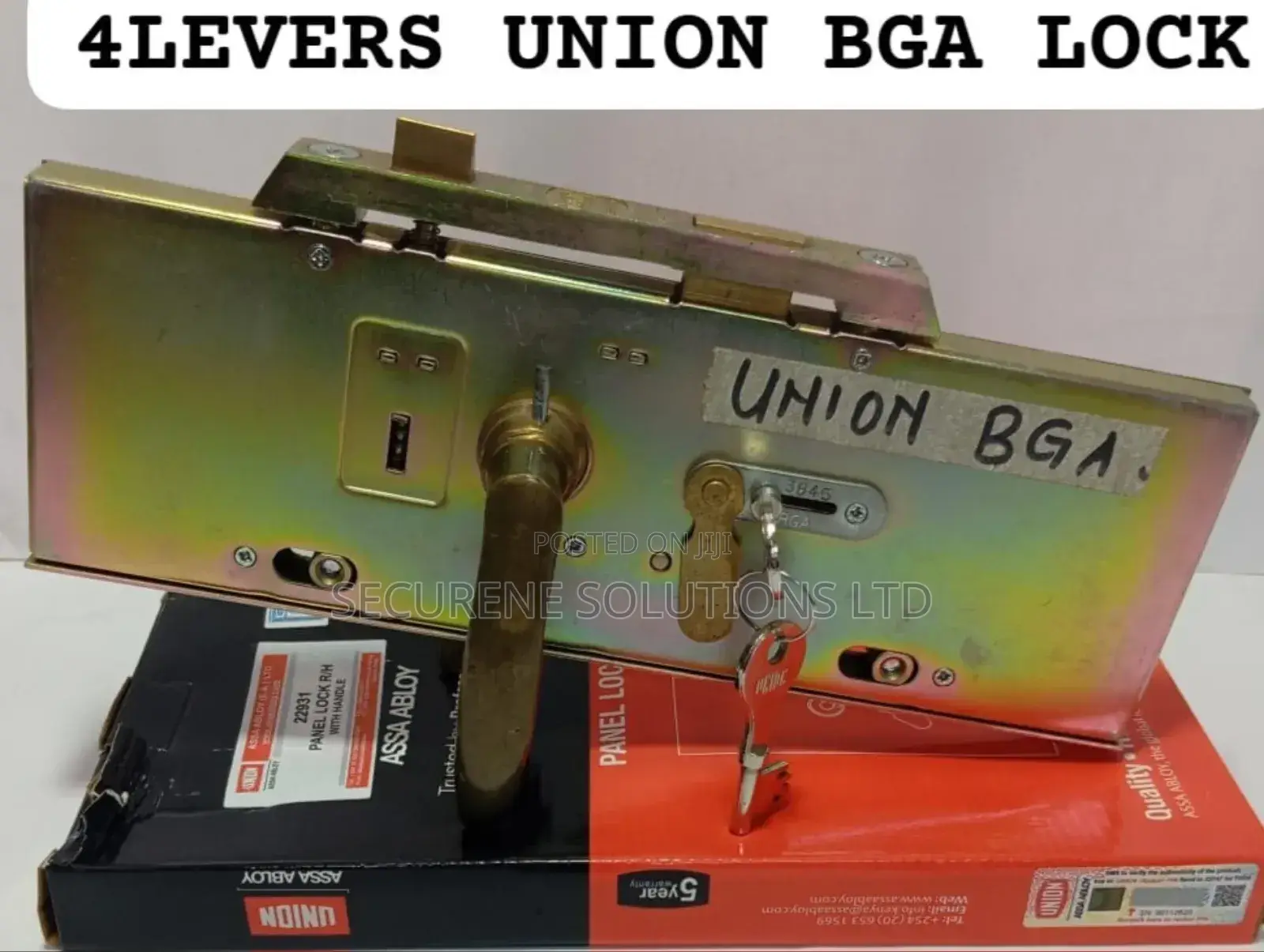 Union 4 Lever Bga Lock,