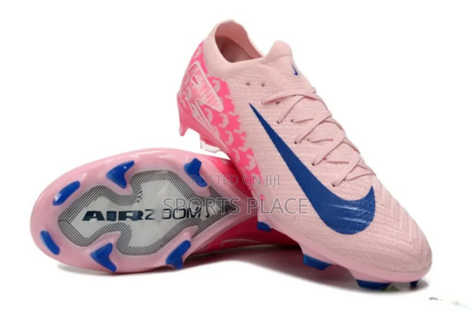 Nike Elite Mercurial Fg Zoom Pink-Blue Football Boots Vapor