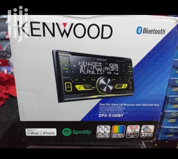 New Kenwood Brand Car Radio With Bluetooth, Usb, Dvd
