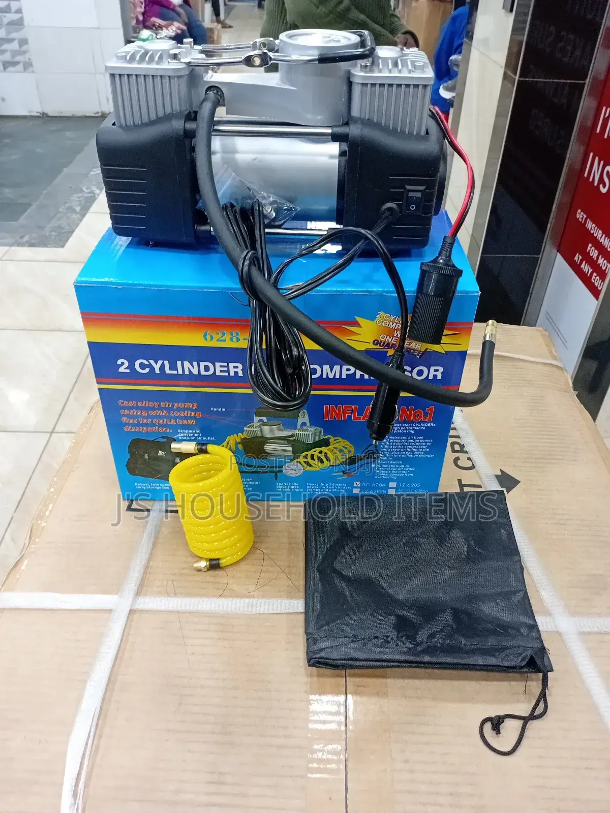 Reliable Dual-Piston Air Compressors for Workshop Garage