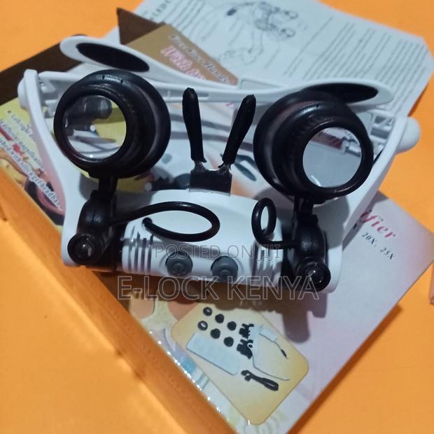 Durable Magnifier Glasses for Jewelry Adjustment - main view