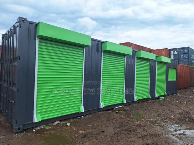 40ft Shipping Container With Stalls- Low Cube Container. - thumbnail 3