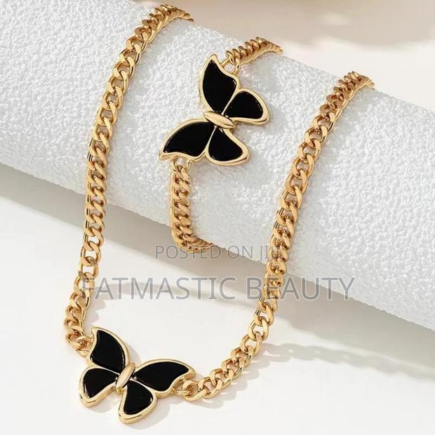 Butterfly Chain and Bracelet - main view
