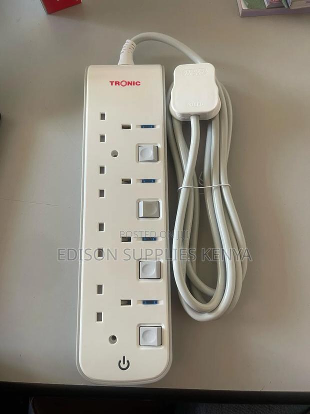 Tronic Extension Cable 4way Individual Shutters Socket Plugs - main view