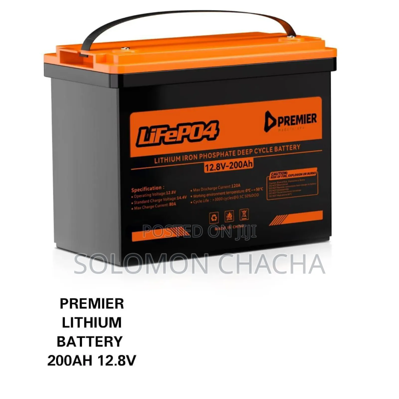 Premier 200ah 12.8v Lithium Battery Available Best Quality