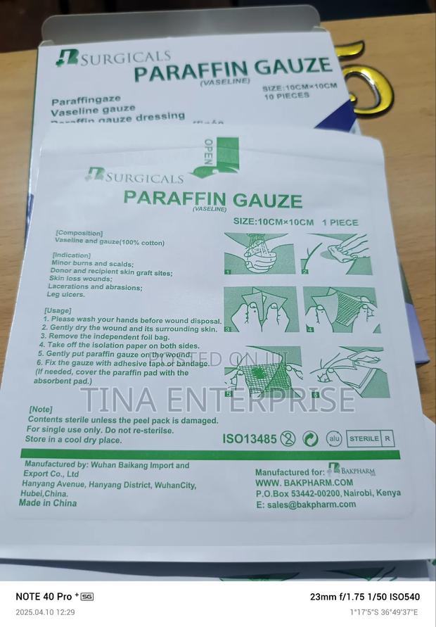 Paraffin Gauze