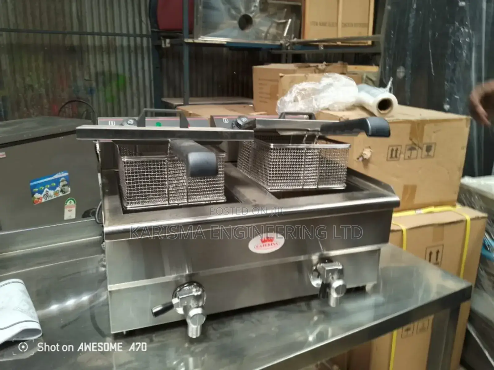 Double Tank Deep Fryer