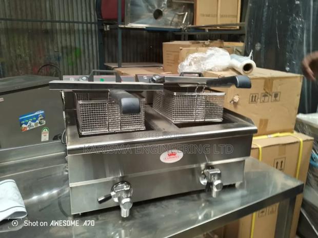 Double Tank Deep Fryer - main view