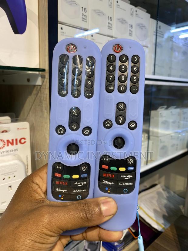 Lg Magic Tv Remote Control With Prime Videos and Cover - thumbnail 2
