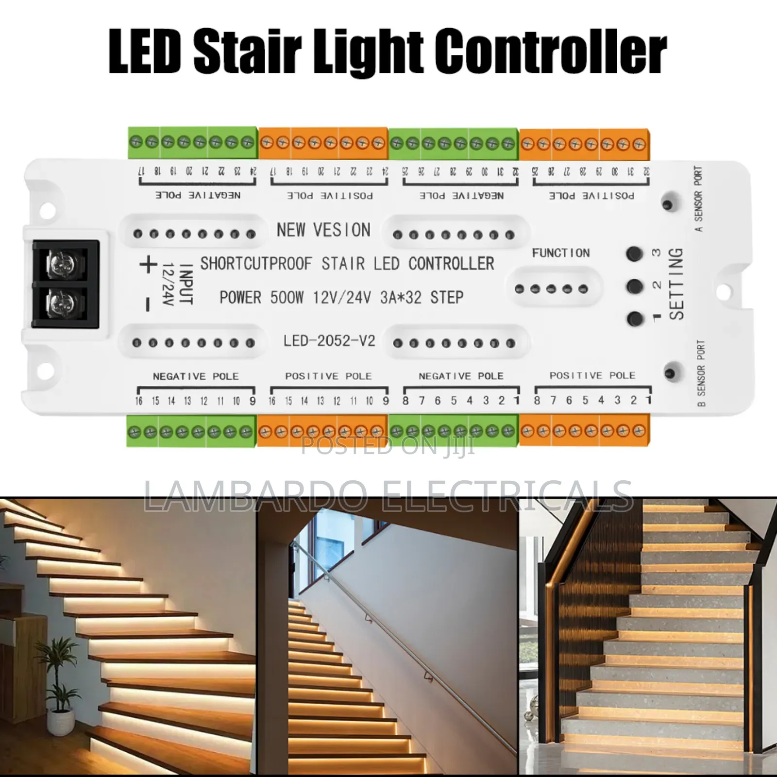 Intelligent Staircase Induction Controller