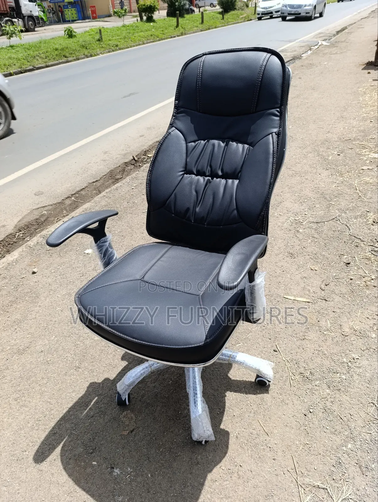 Recliner Leather Office Chair