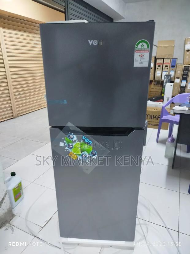 Von Double Door Fridge Vart-25nhs