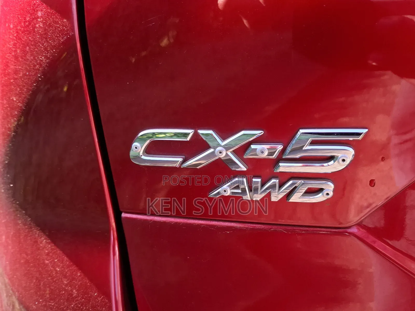 Mazda CX-5 2.2 Diesel AWD 2017 Burgundy