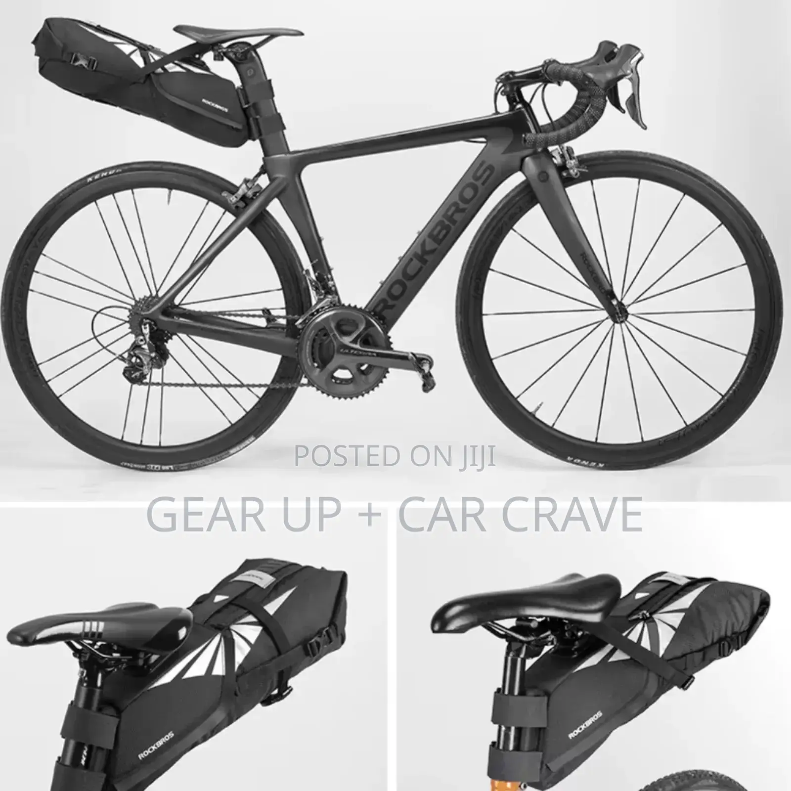 Rockbros Foldable Touring Saddle Bag