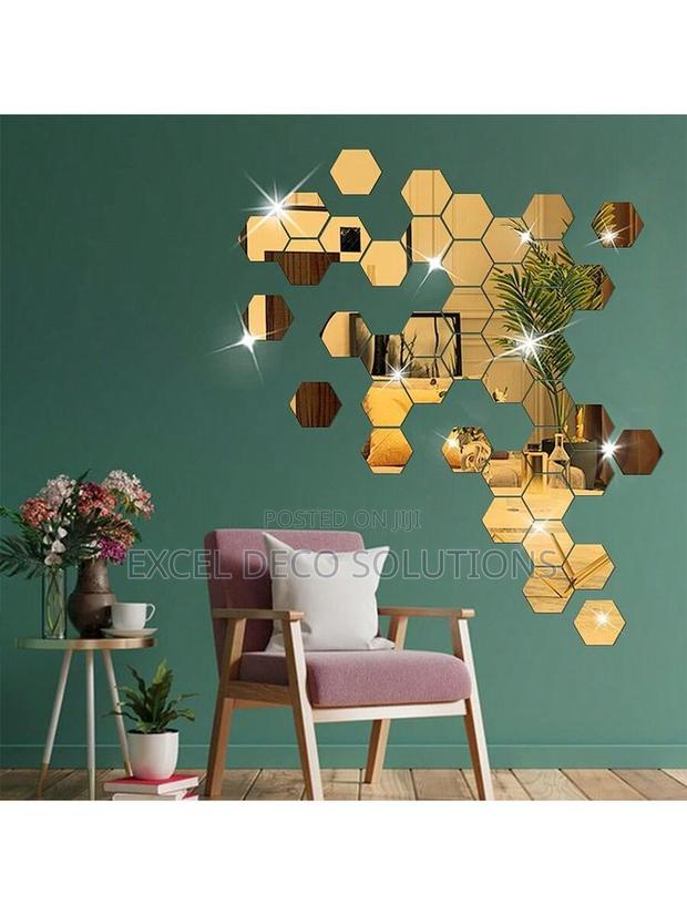 Space Enhancer Hexagon Acrylic Mirrors