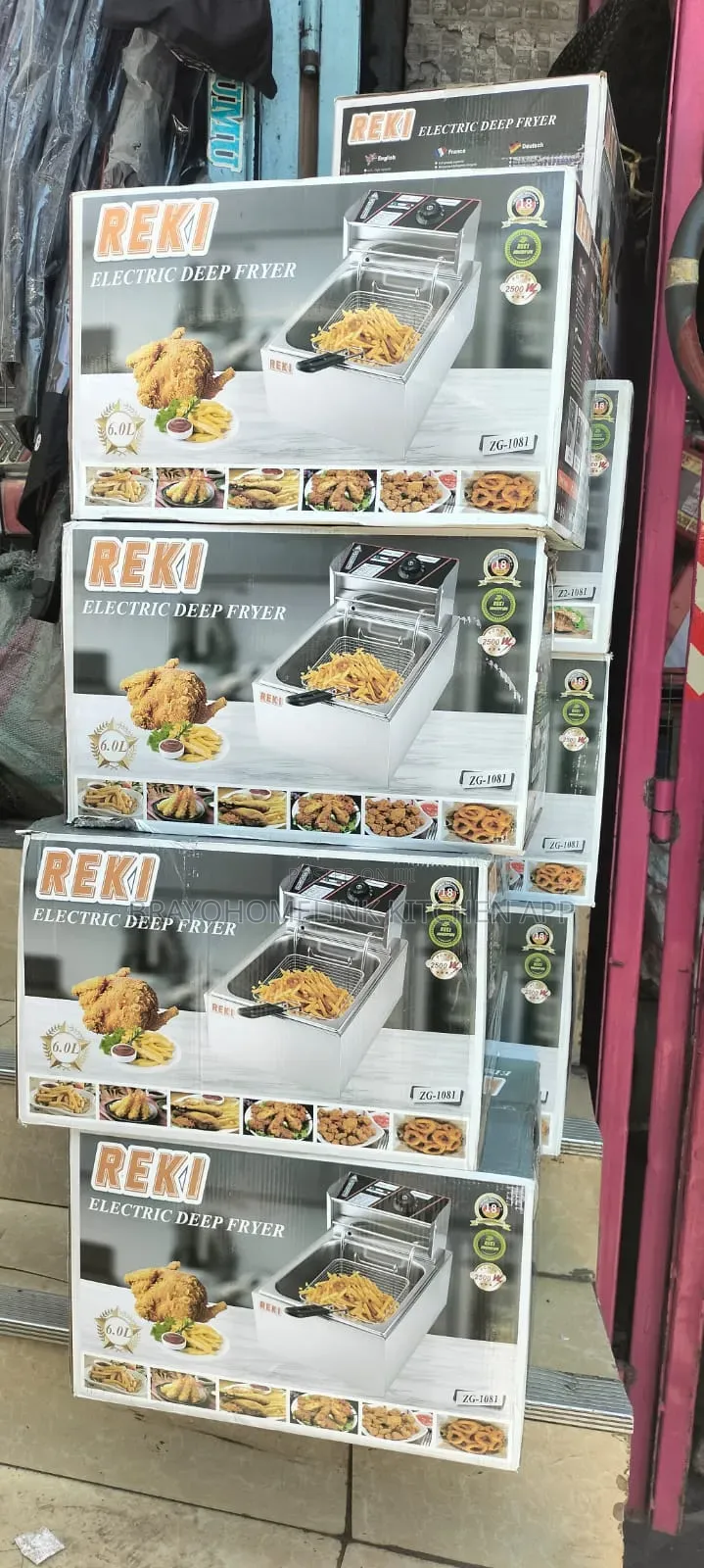 Reki Deepfrier 6litres Available