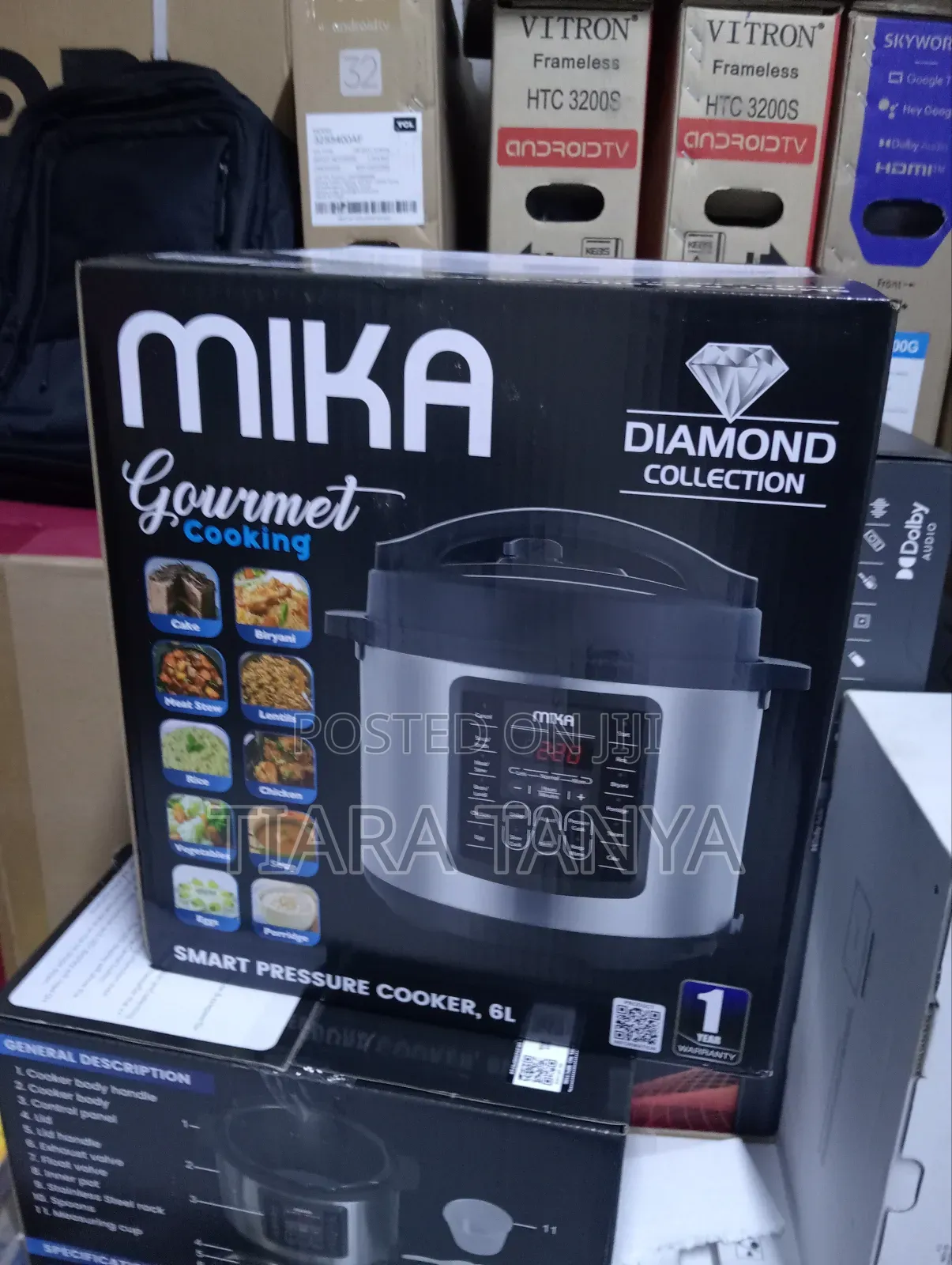 Mika Smart Pressure Cooker, 6l, Ss