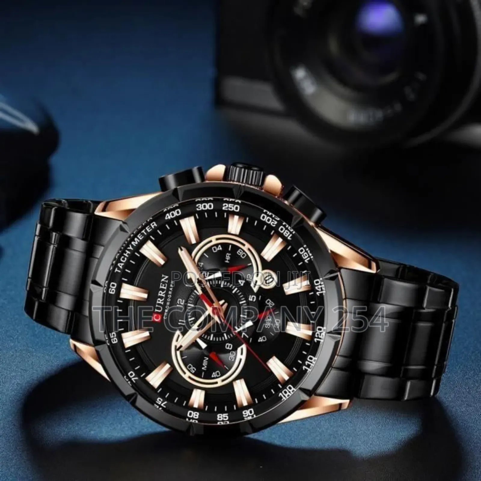 Quality Gent Business Official Currency Wrist Watch