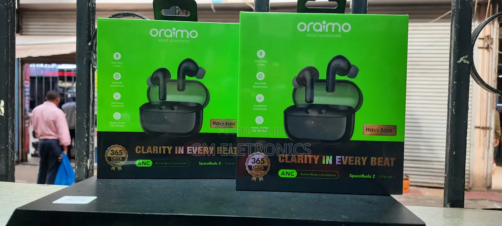 Original Spacebuds Z Stereo Earbuds.