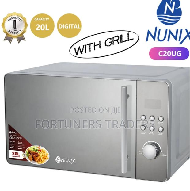 Nunix C20pg 20l Digital Microwave With Grill
