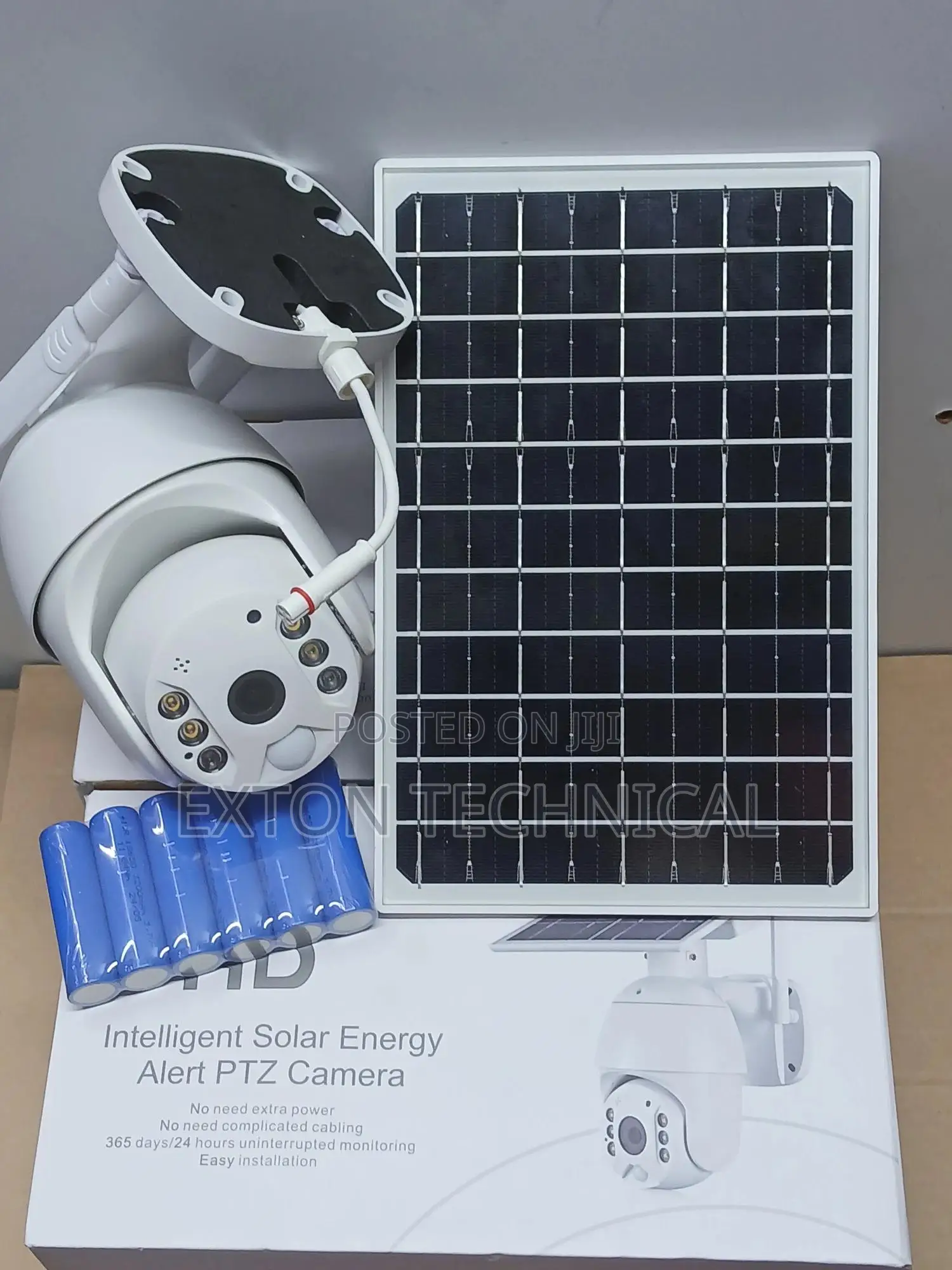 Ubox 4g Solar Al Humaniod Detection CCTV Camera
