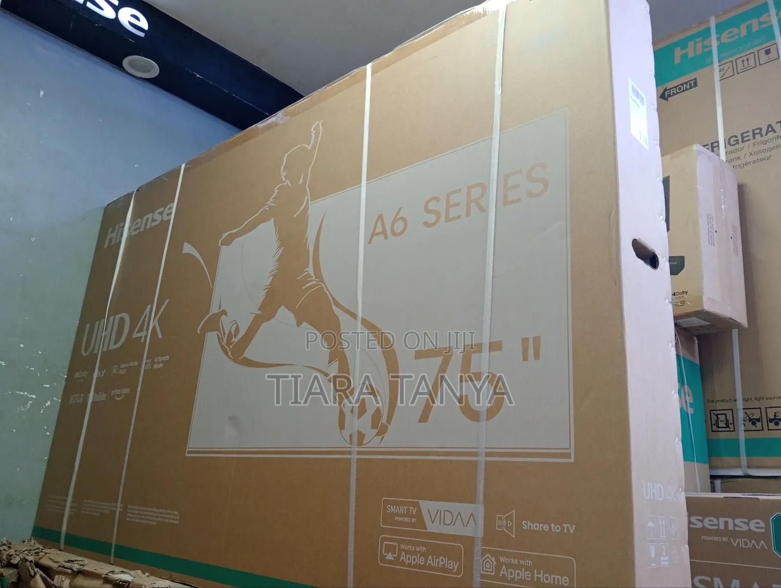 Hisemse 75" Smart Uhd A6 Led Tv Vidaa