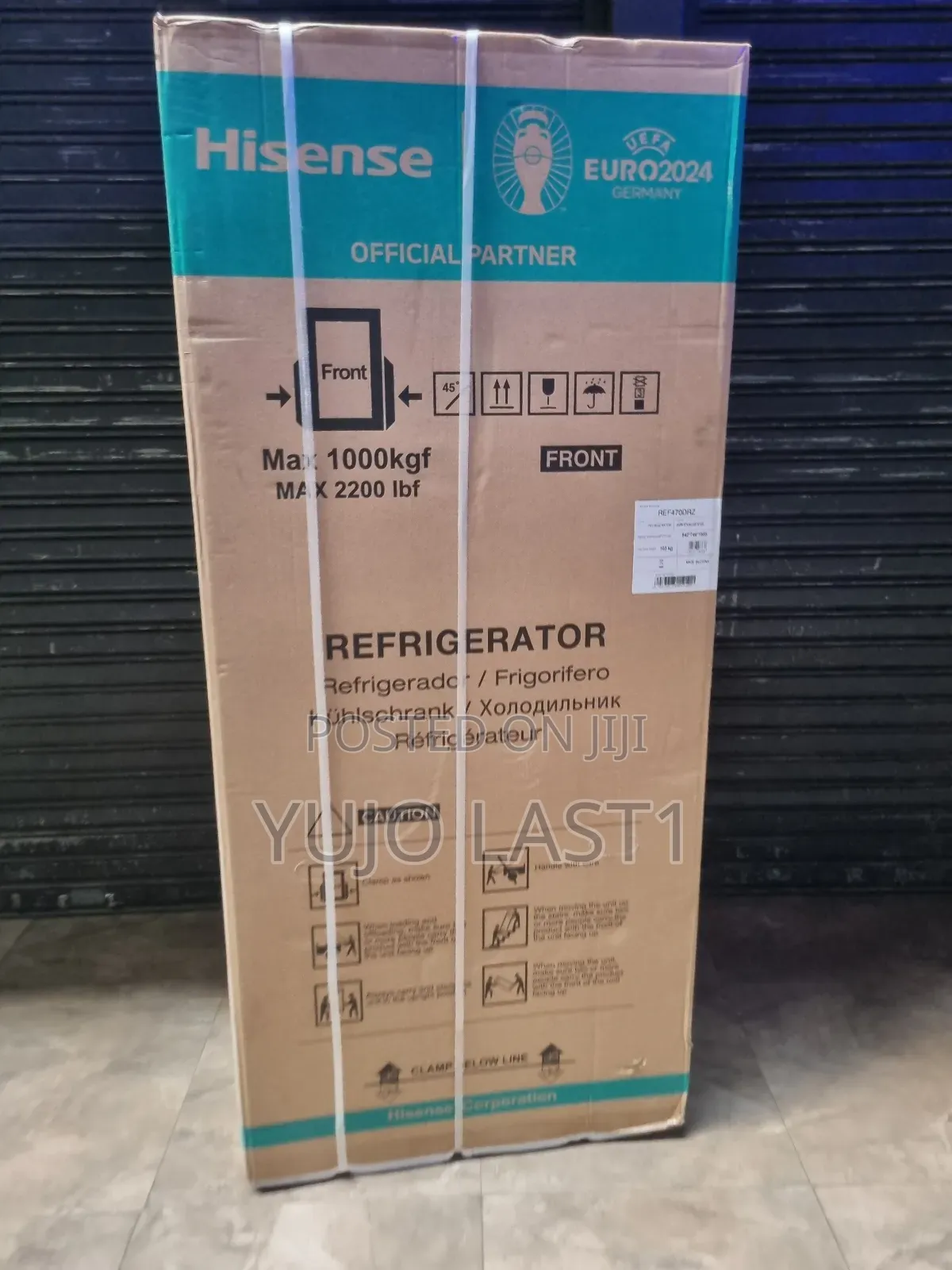 Hisense Fridge 470liters 4-Door Ref 470dr