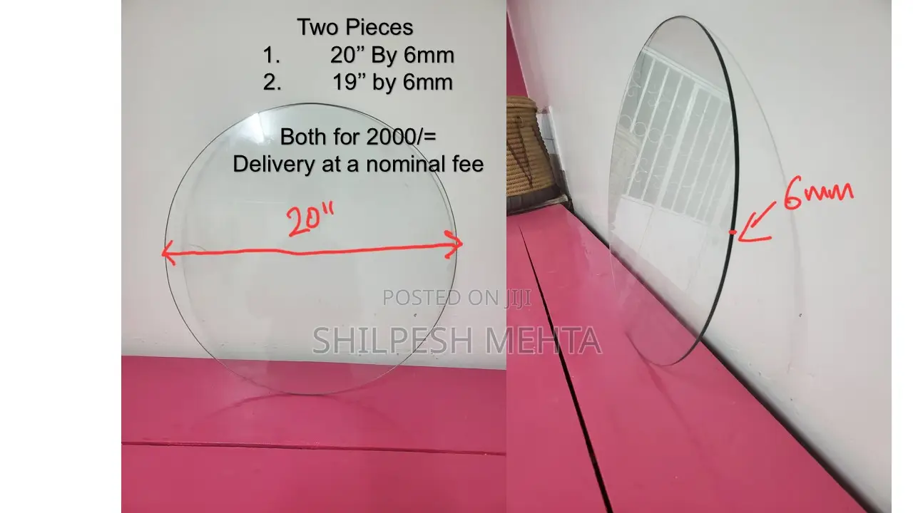 Round Plain Mirrors