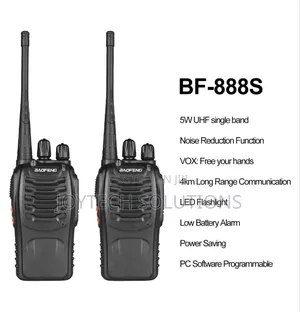 Bf.888s Walkie Talkie Radio Call 5kms