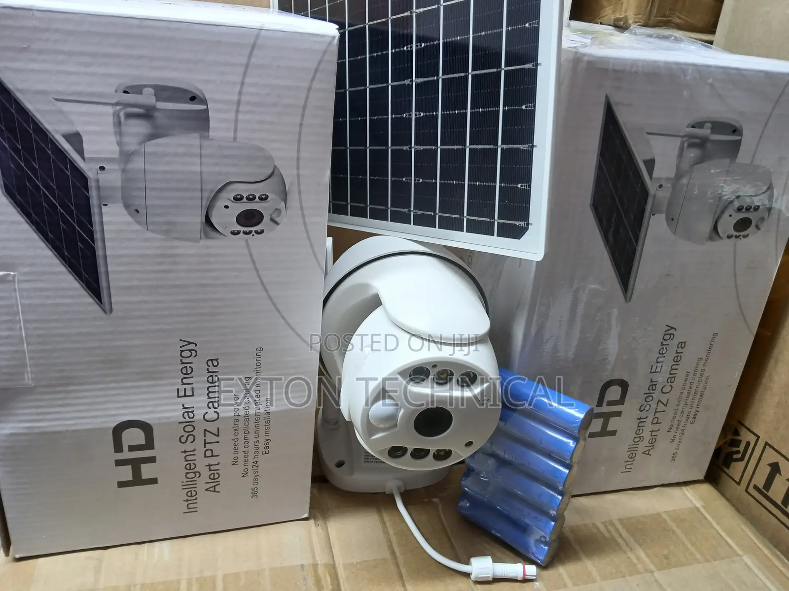 Ubox 4g PTZ Camera Solar CCTV 4mp Camera