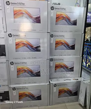 Hp 527sa Series 5 27" FHD Monitor, Integrated Speakers, Whit
