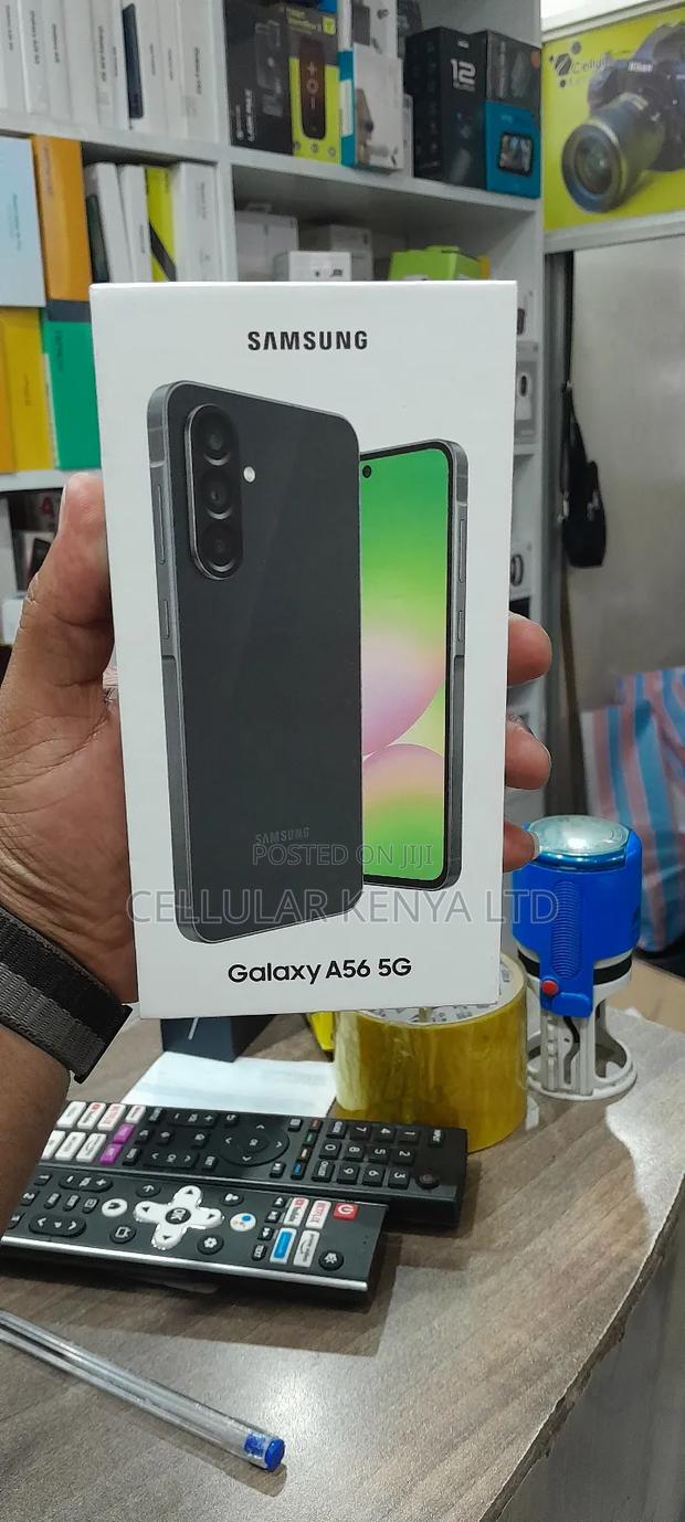 New Samsung Galaxy A56 256 GB Black - main view