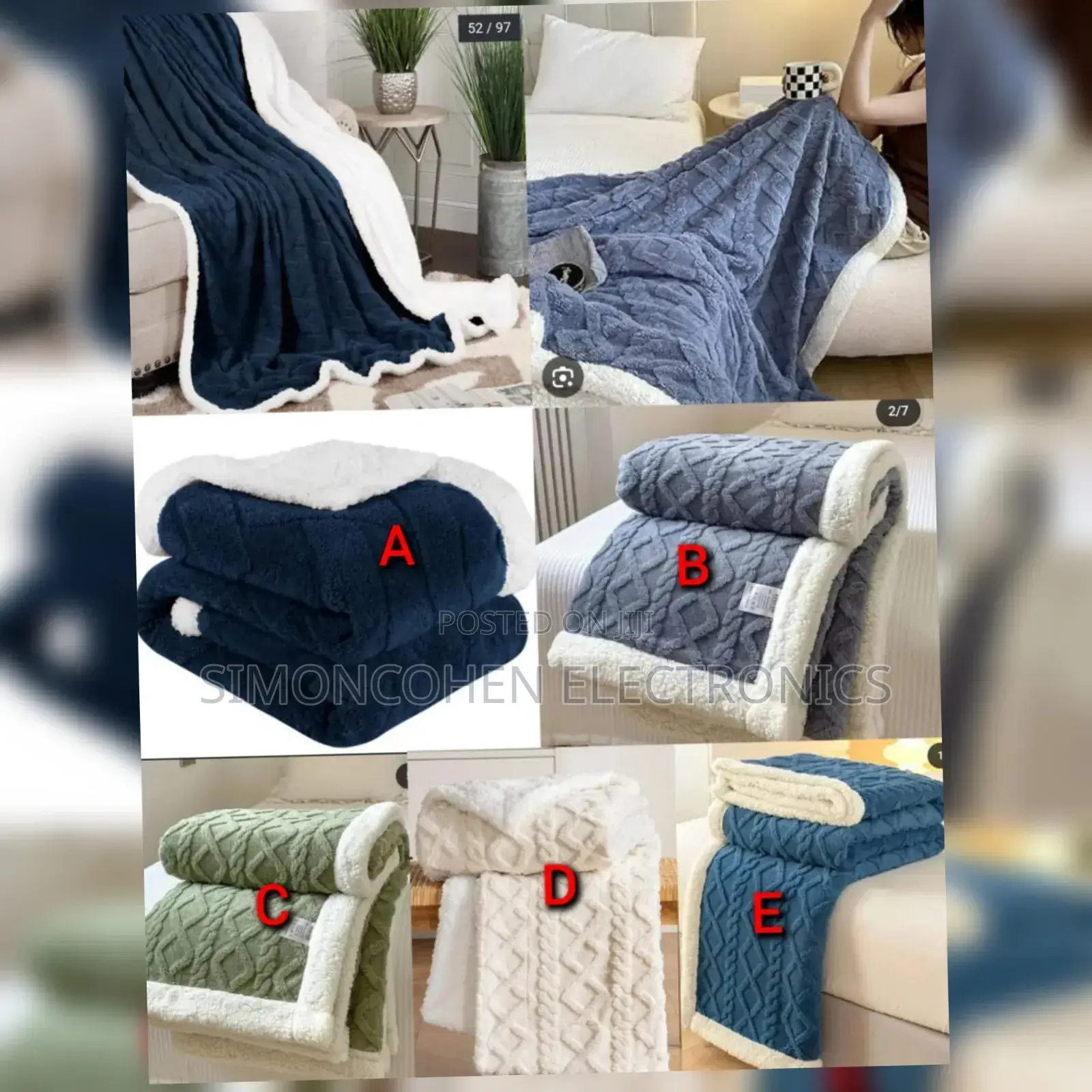 Sharper Cosy Fleece Woolen Blanket