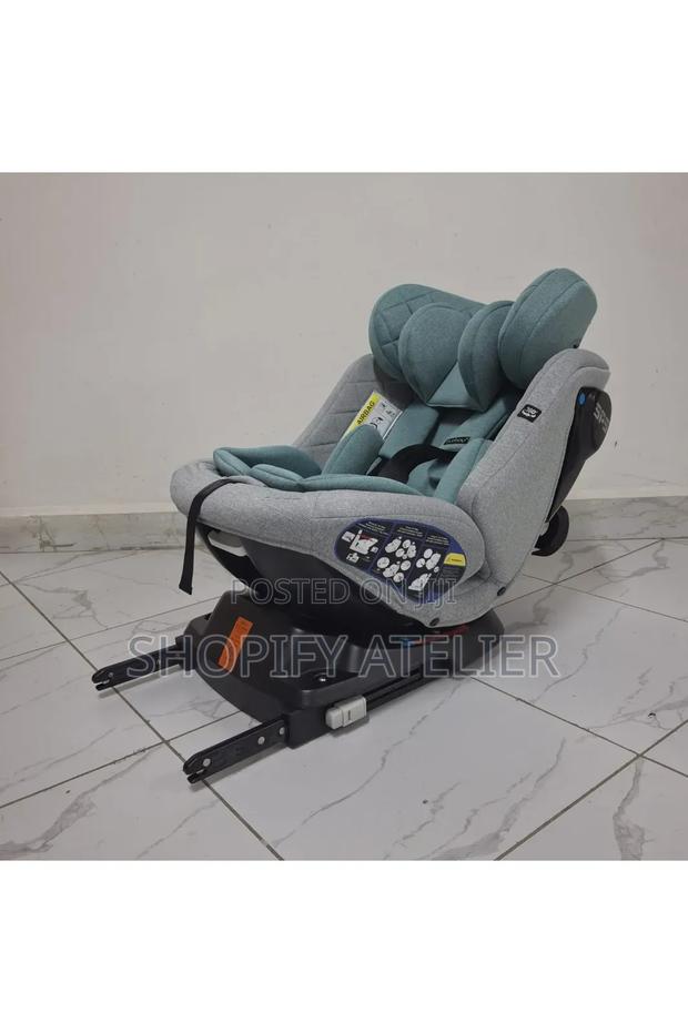 Burbay Isofix and 360° Rotation Baby Car Seat