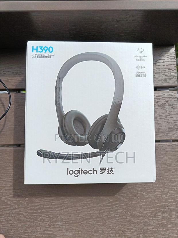 Logitech Usb Headset H390 With Noise Cancelling Mic - main view