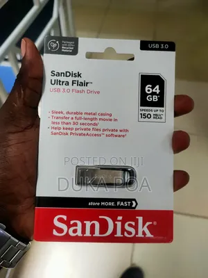 64gb Usb Drive Sandisk Ultra Flair Flash Drive 3.0
