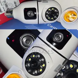 Wireless/Wifi Two Way Audio Camera Double Lens With Alerts,