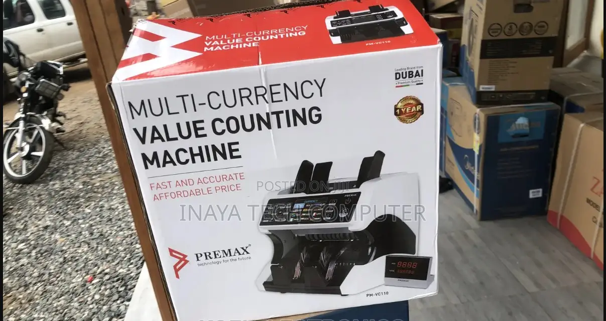 Pm-Vc110 Note Multi-Currency Value Counting Machine