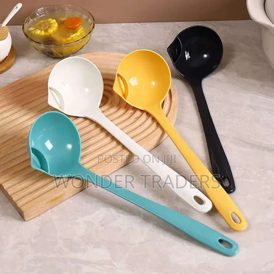 *Plastic Oil Separator Spoon
