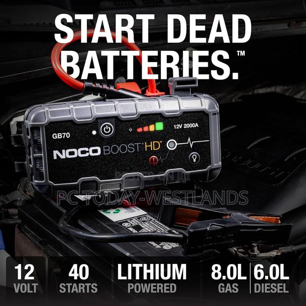 Noco Boost Hd Gb70 2000a Ultrasafe Car Battery Jump Starter - thumbnail 8