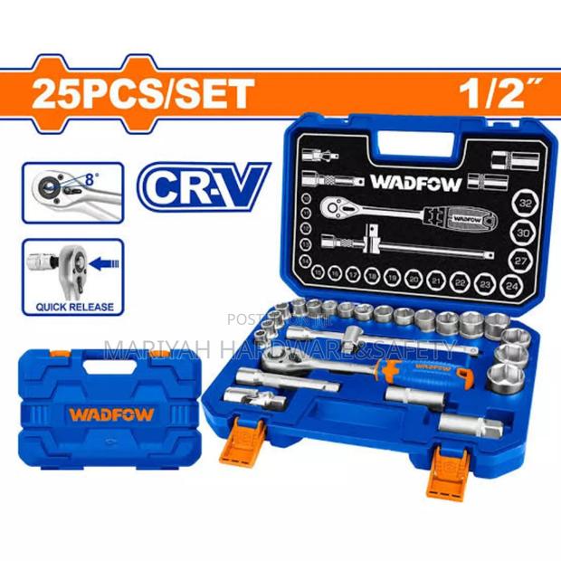 25 PCS 1/2" Socket Set Cr-V - main view
