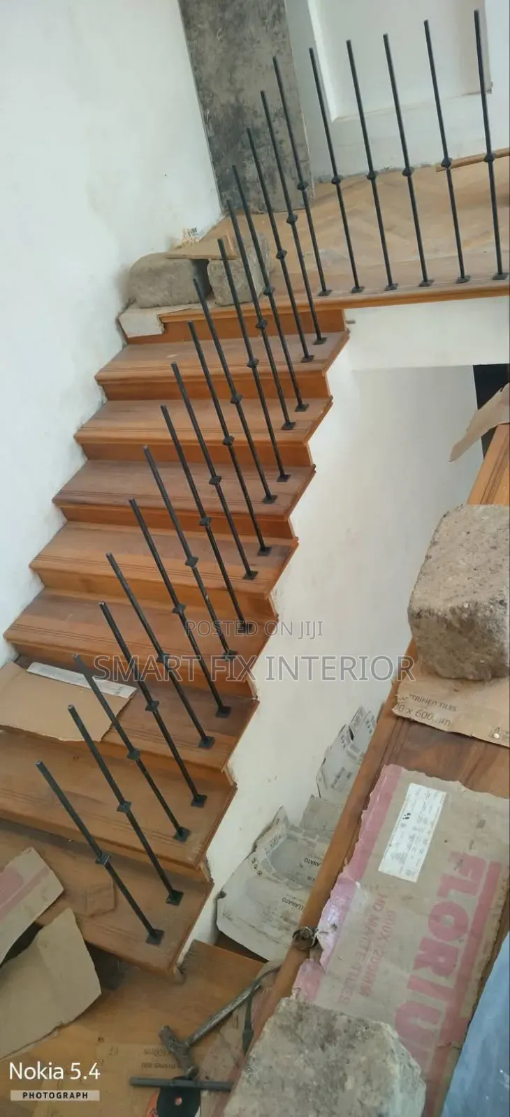 Staircase/Wooden Floors/Handrail/Doors Installation