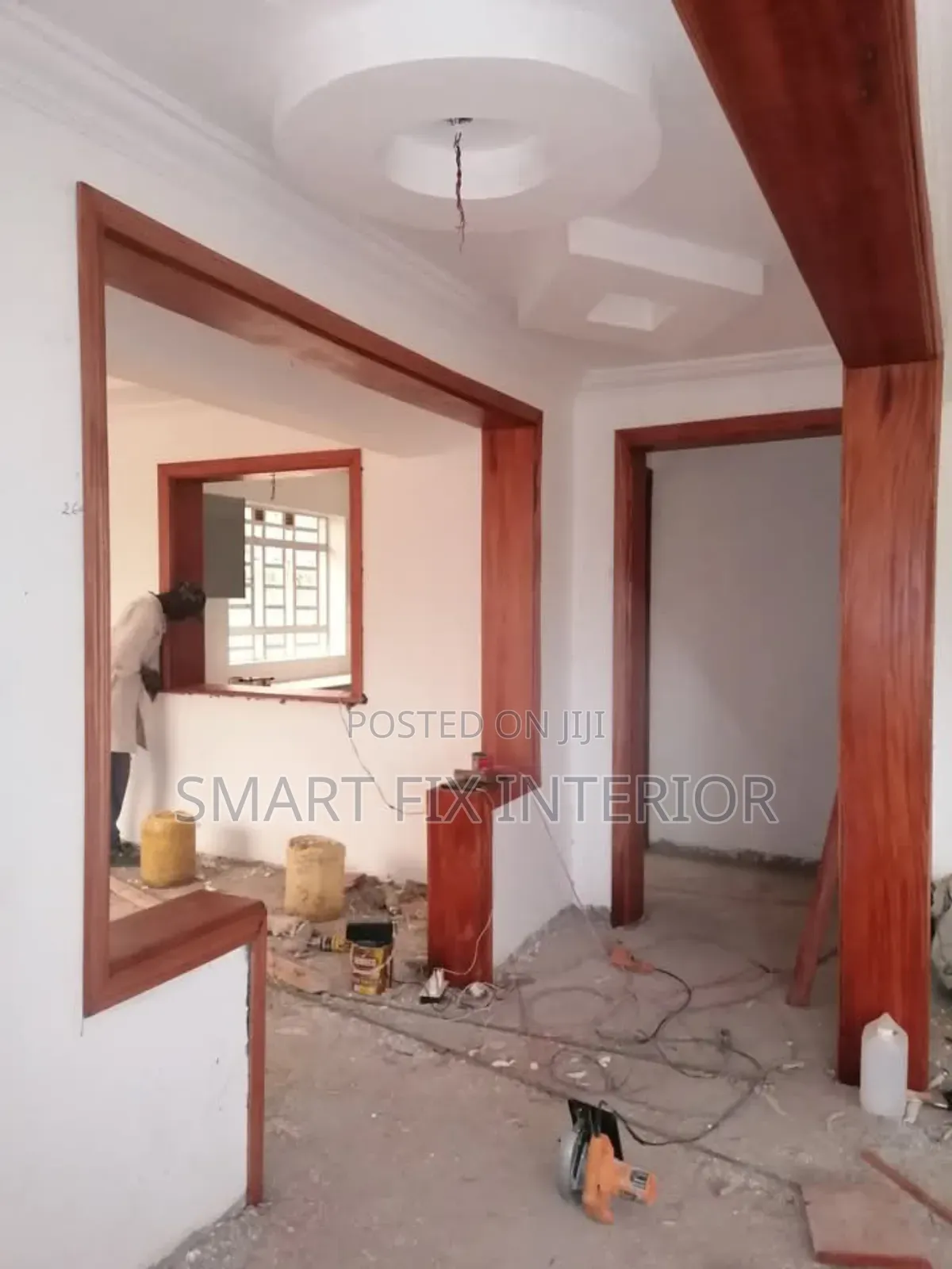 Staircase/Wooden Floors/Handrail/Doors Installation