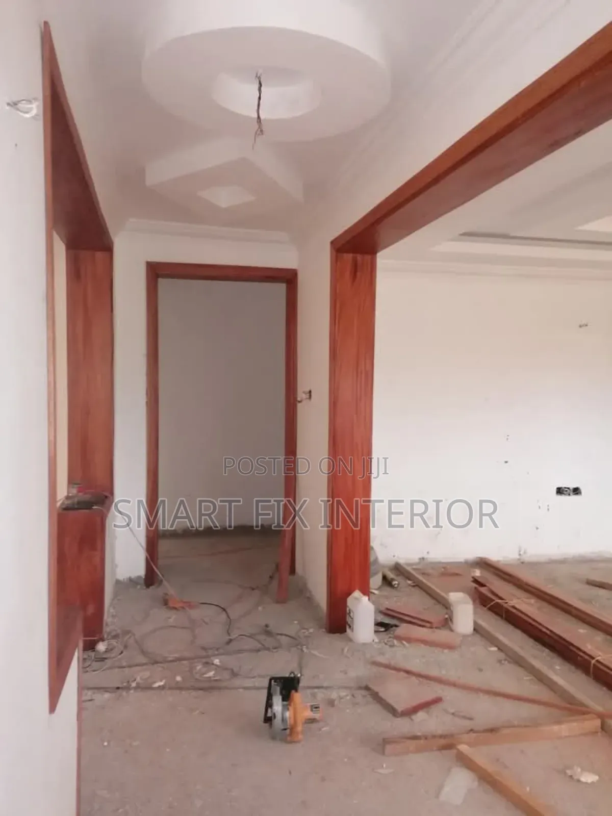 Staircase/Wooden Floors/Handrail/Doors Installation