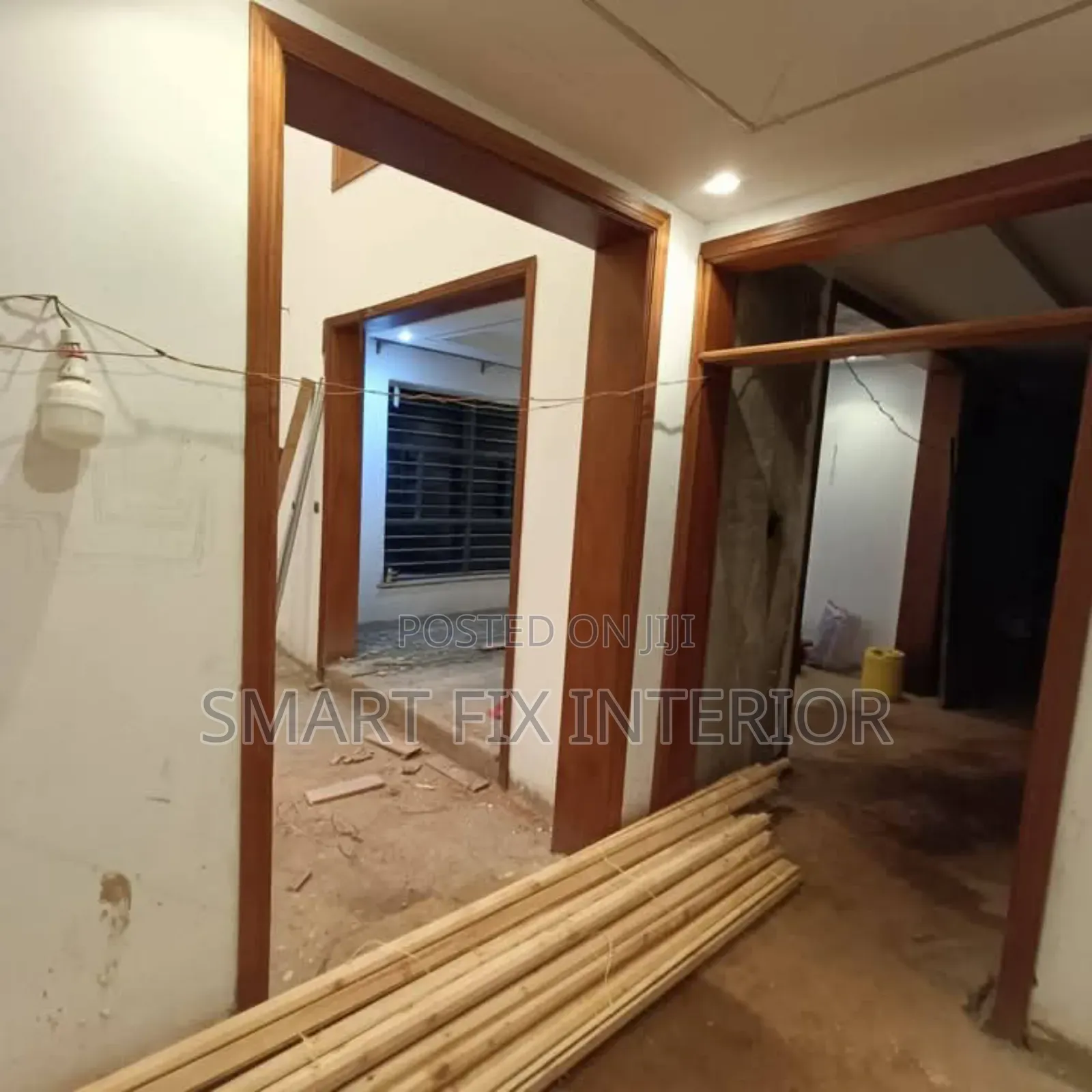 Staircase/Wooden Floors/Handrail/Doors Installation