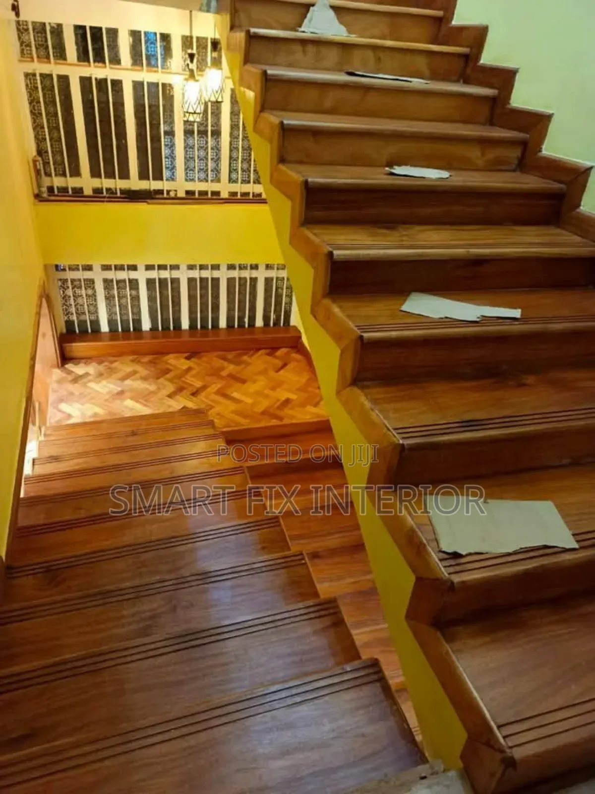 Staircase/Wooden Floors/Handrail/Doors Installation